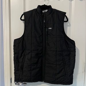 FTP Woven Tape Vest Black Sz MEDIUM